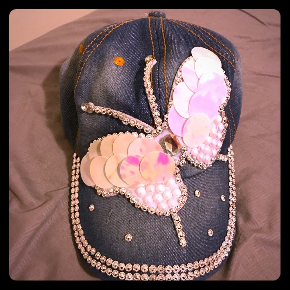 AB Butterfly Baseball Cap